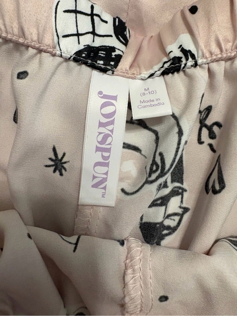 Satin Short Pajama Set - Blush Pink - Picture 3 of 5
